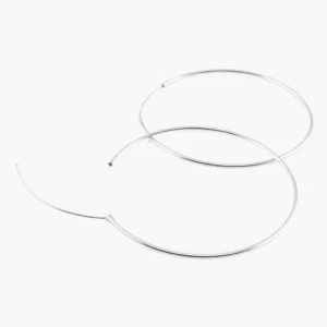 Zilveren oorringen rond 1,5 mm - 925 zilver