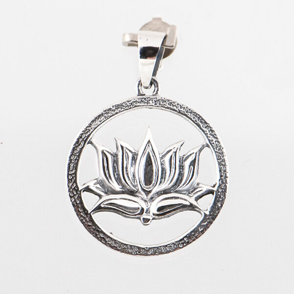 Hanger met Lotus bloem van Sterling zilver 925